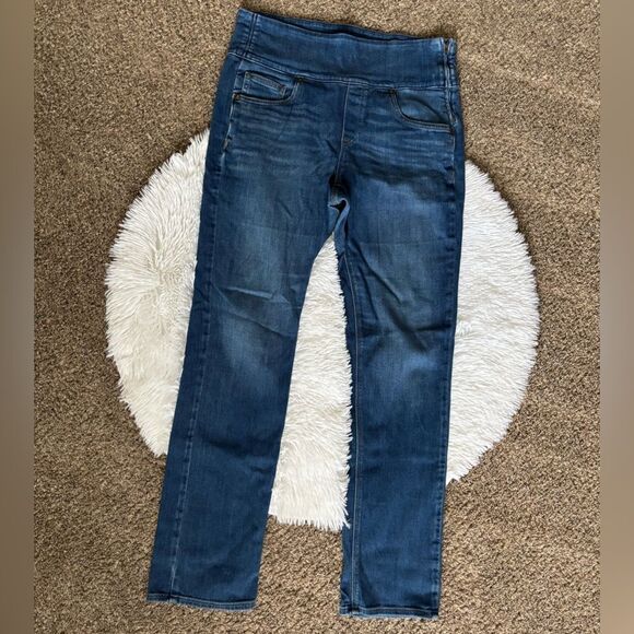 Spanx Jeans The Signature Straight Womens Size Medium 32 - Picture 1 of 9